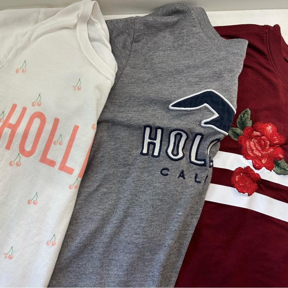 Pack of Three Hollister shirts